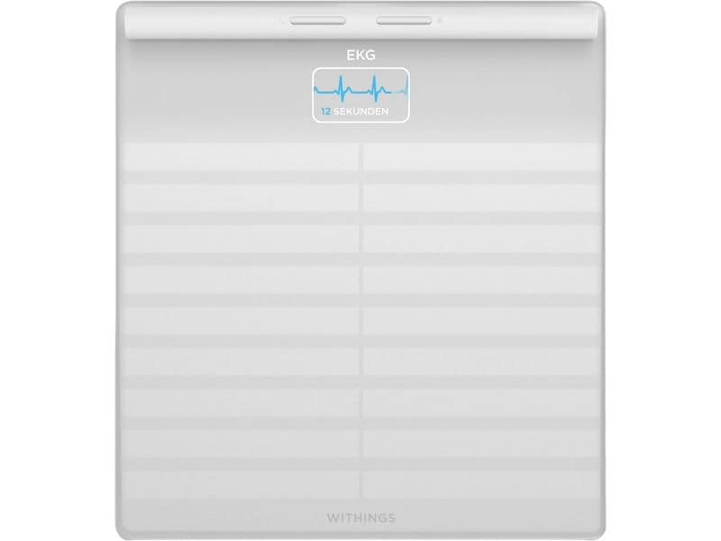 Withings Körperanalysewaage Body Scan Weiss Gesundheitsstation