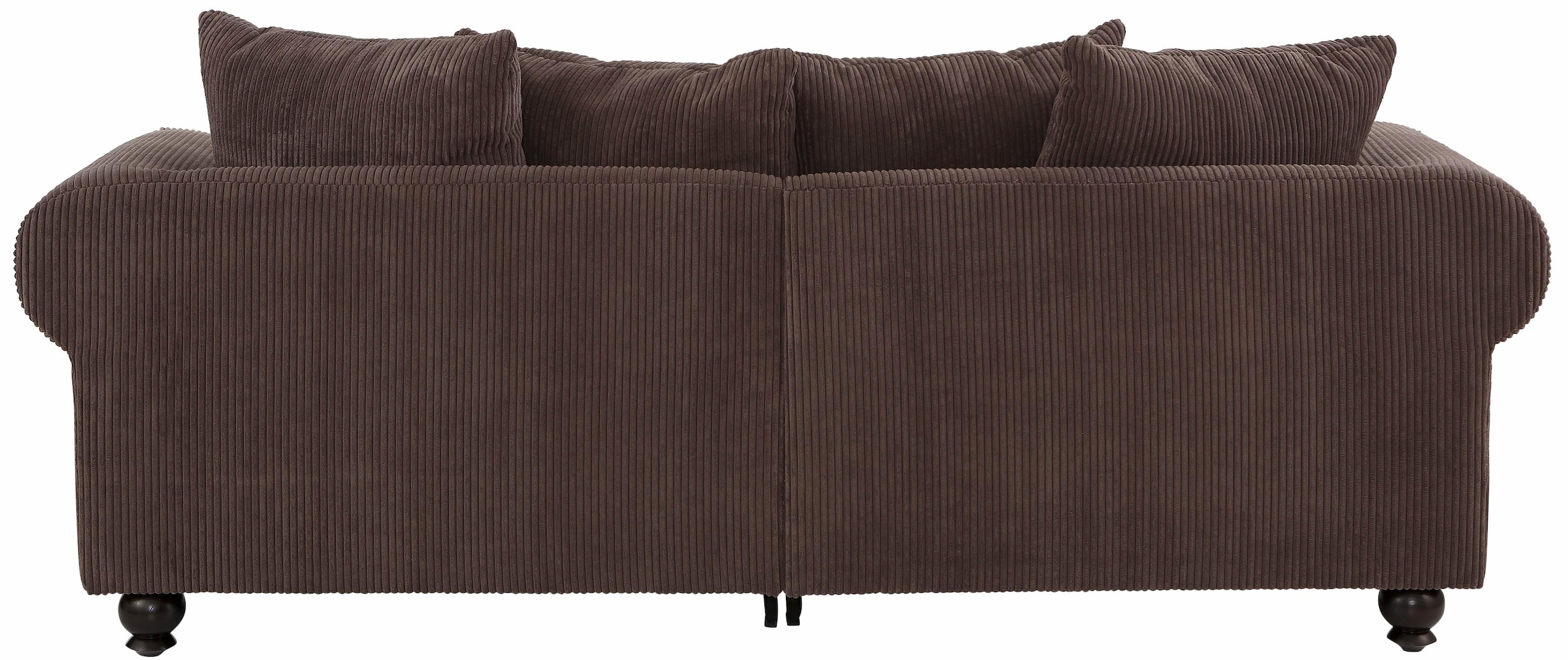 Home affaire Big-Sofa »King Henry Mega Sofa, viel Platz, Breite 242cm, Federkern« in legerer Polsterung und vielen losen Kissen