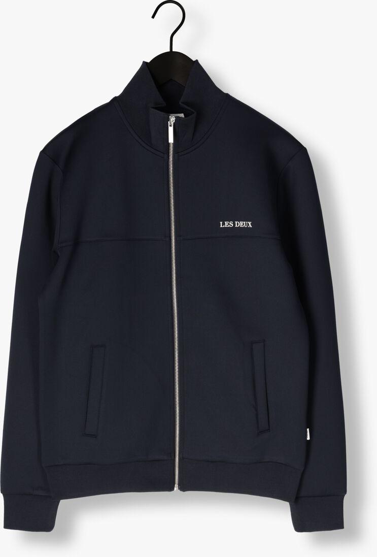 donkerblauwe les deux vest ballier track jacket