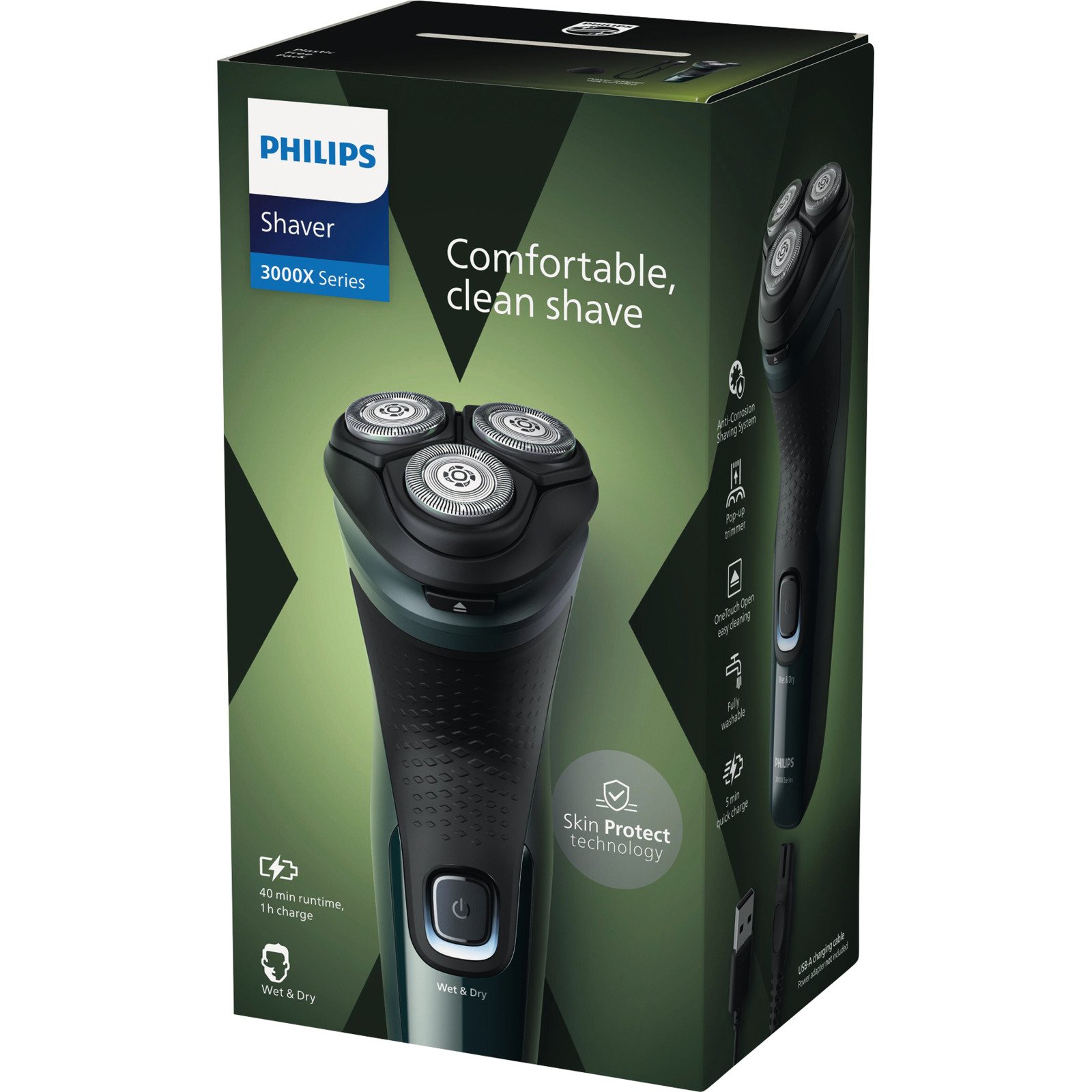 Philips Shaver X3000 Skin Protect Technology