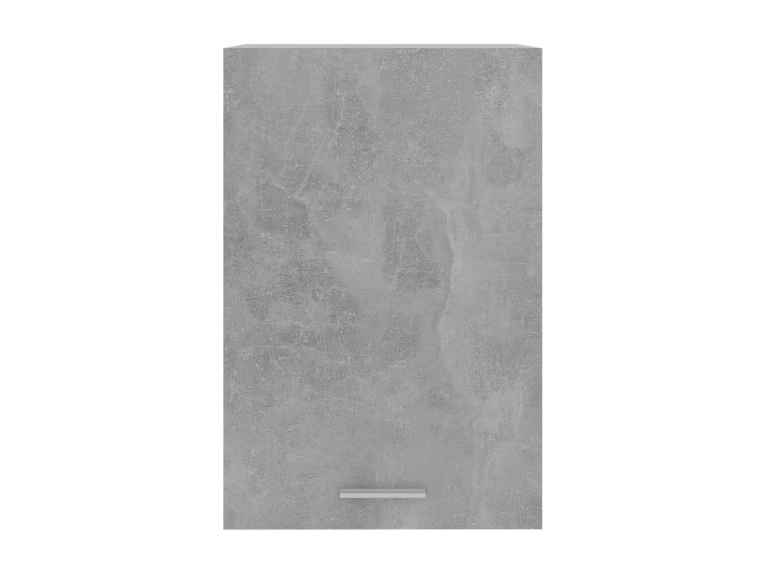 Armoire suspendue Gris béton 39,5x31x60 cm Bois d'ingénierie