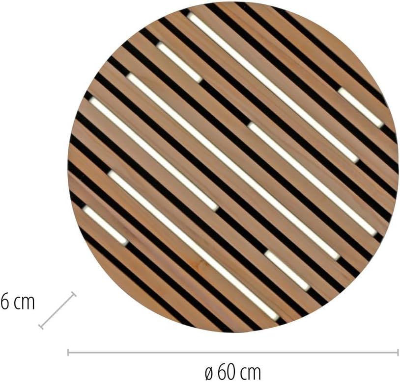 Paul Neuhaus LED Deckenleuchte smarthome Akustik Paneel Echtholzfurnier Eiche natur, Fernbedienung CCT warmweiß – kaltweiß (60cm rund)