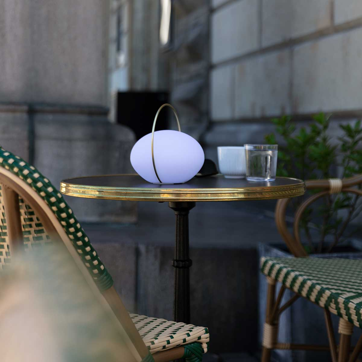 Tafellamp Orbit draagbaar Wit