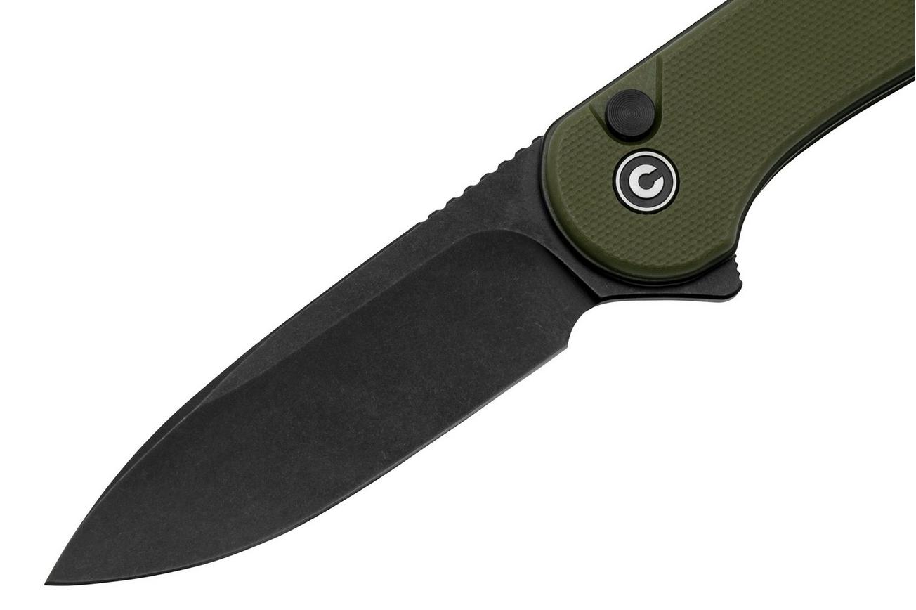 Civivi Elementum II Button Lock, C18062P-3 OD Green G10, Nitro-V, zakmes