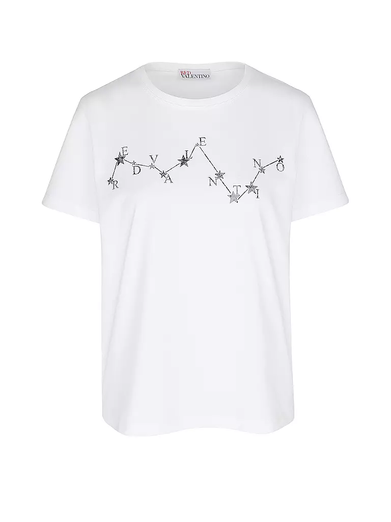 RED Valentino T-Shirt weiss