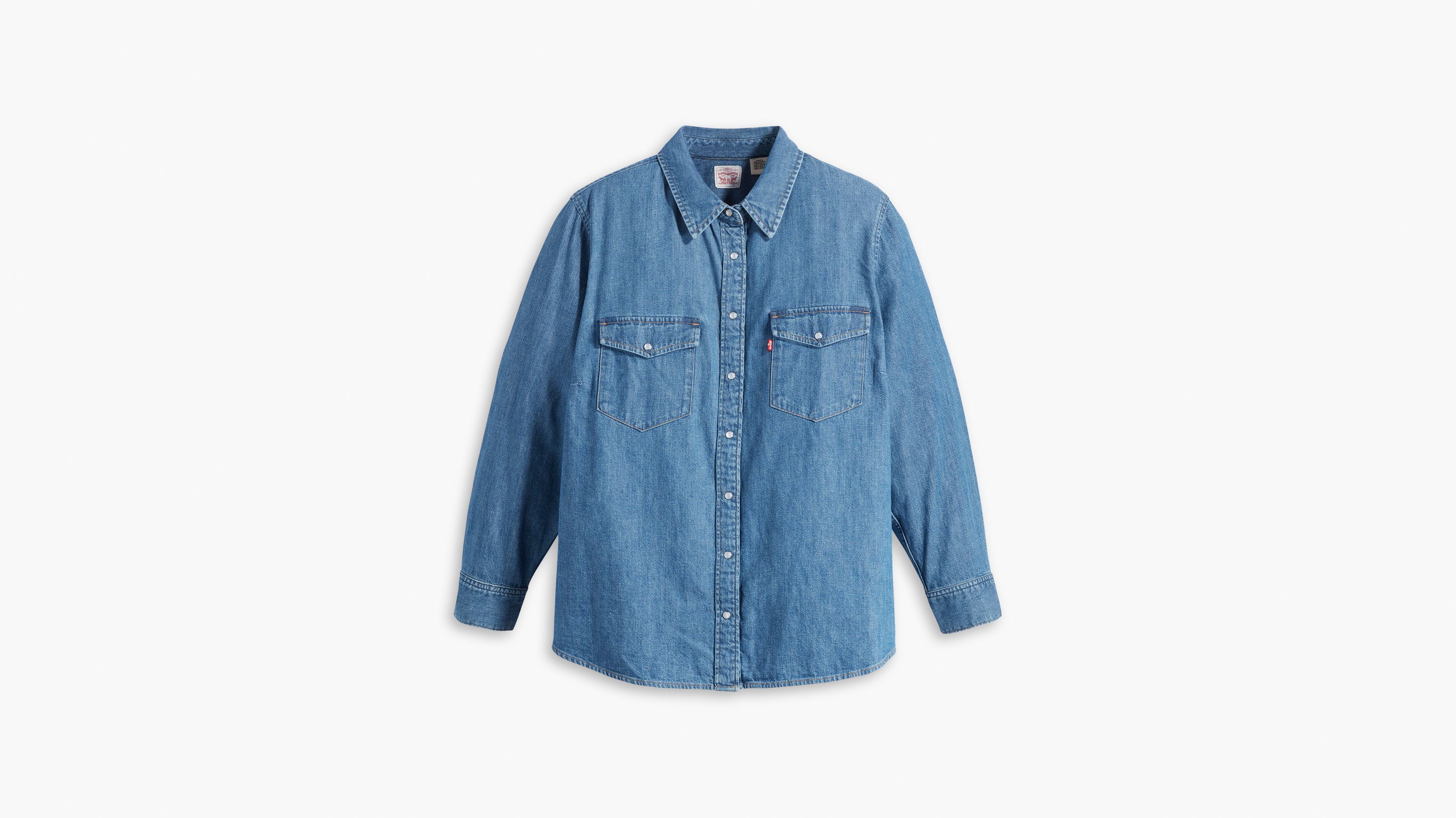 Chemise Western emblématique (Grandes tailles) - Going Steady 5 - Bleu