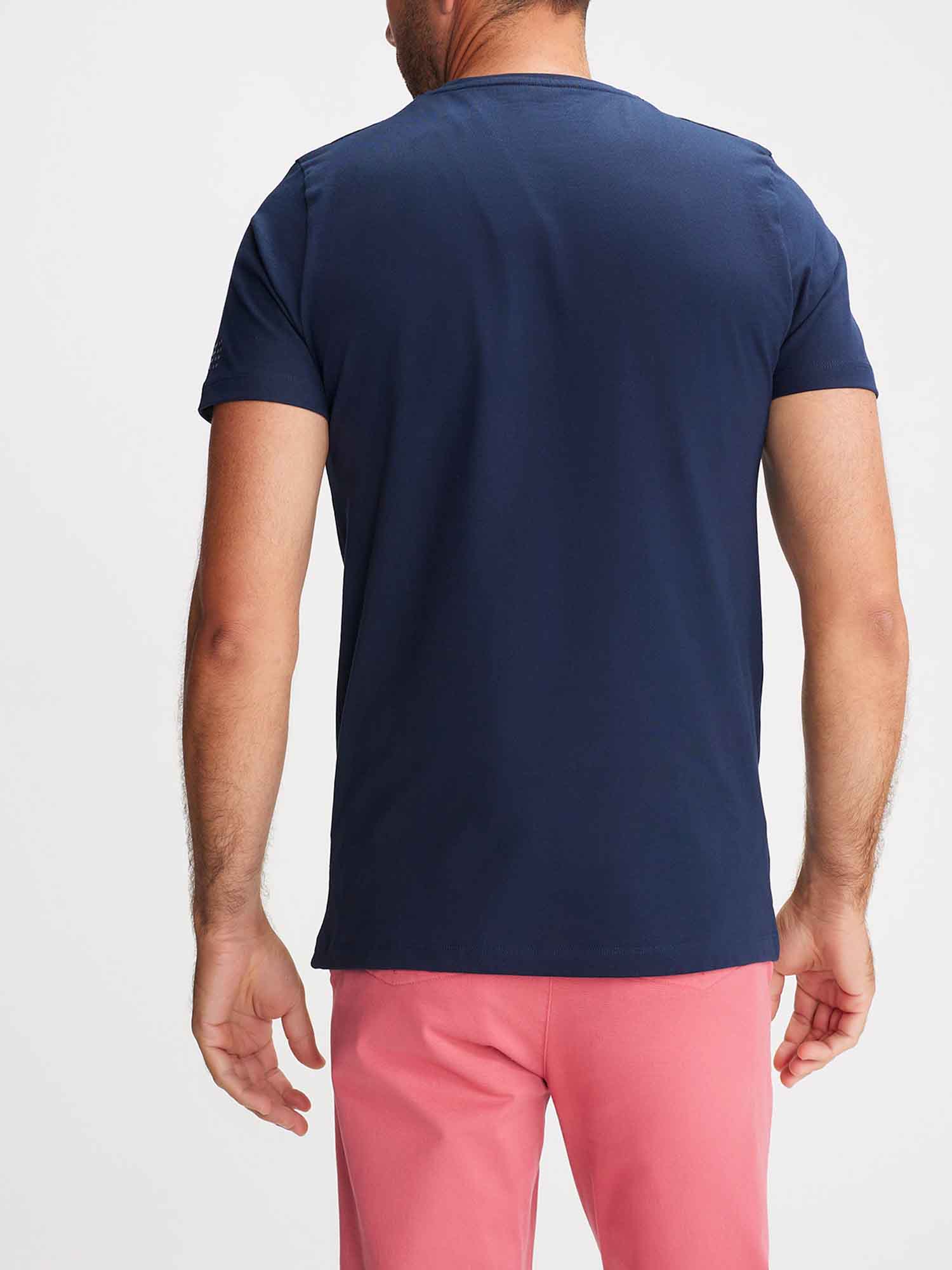 Tee Shirt Homme Coton Biologique Marine