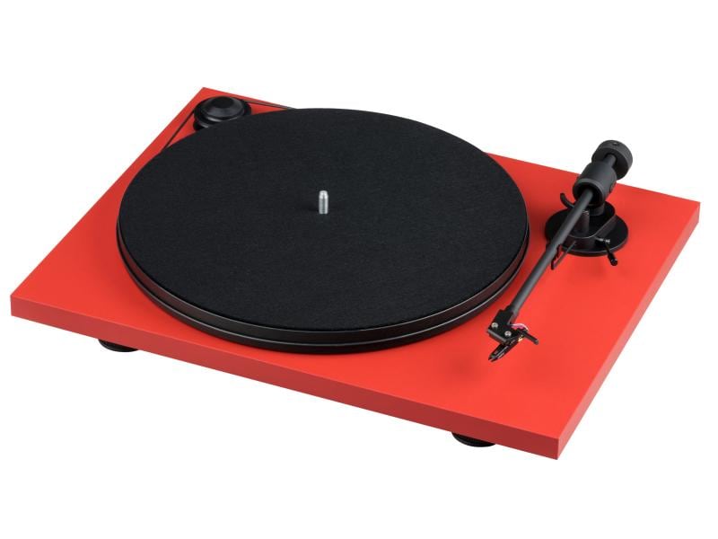 Pro-Ject Plattenspieler Primary E Rot Audiophiler Plattenspieler