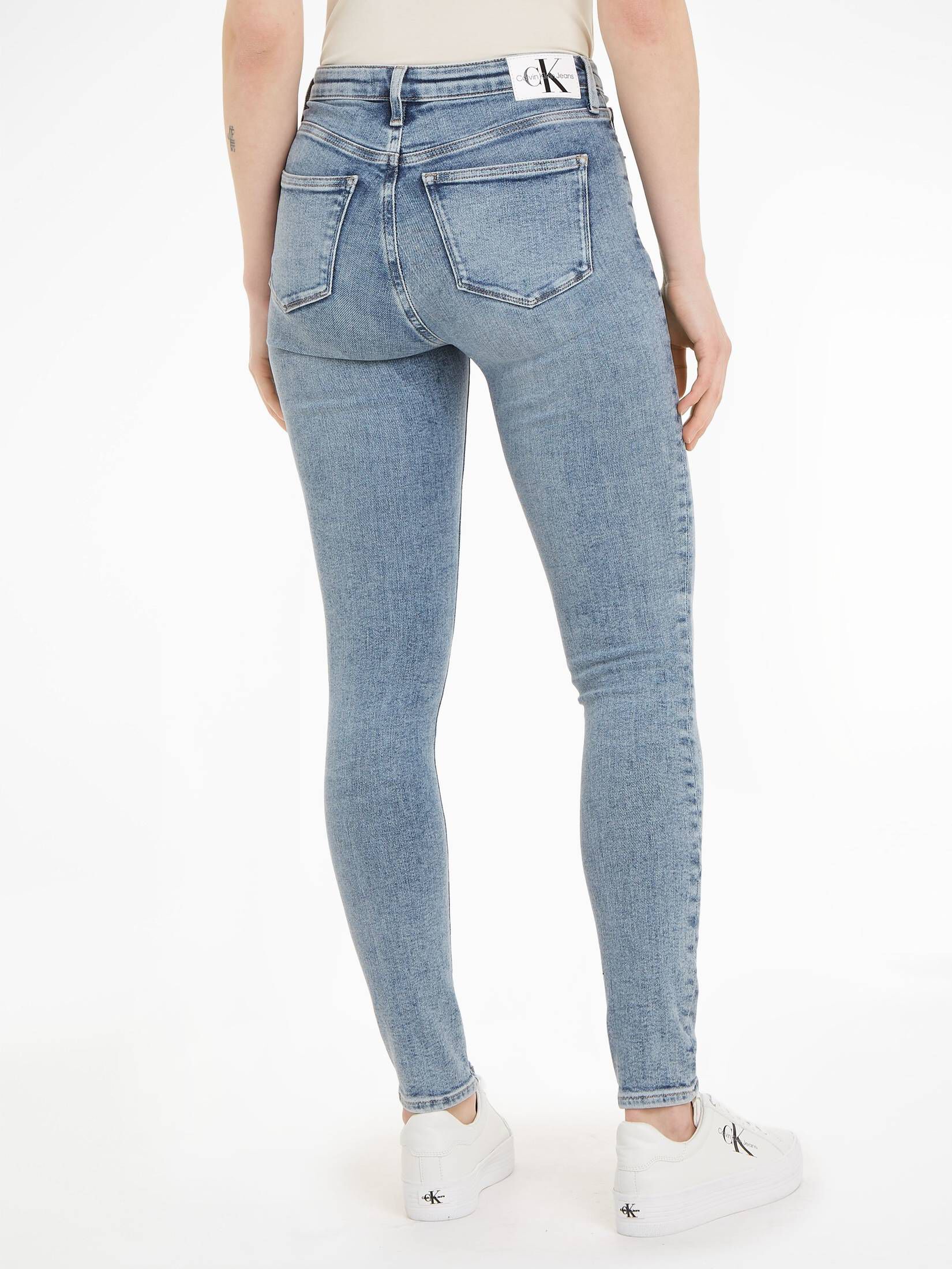 CALVIN KLEIN JEANS| Damen Jeans HIGH RISE SKINNY