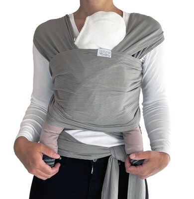 Aldoria Bambu Soft Bæresjal, Ash Grey