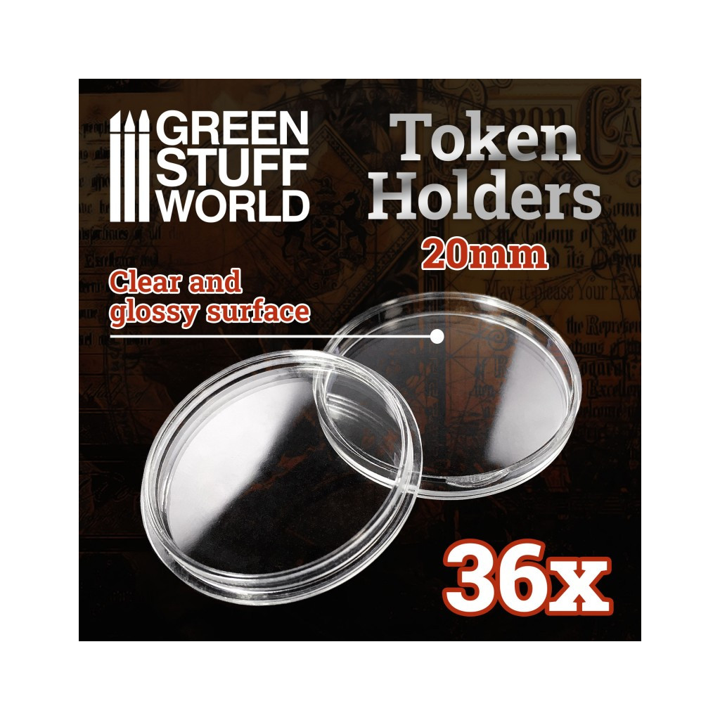 Capsules pour Jetons 20mm