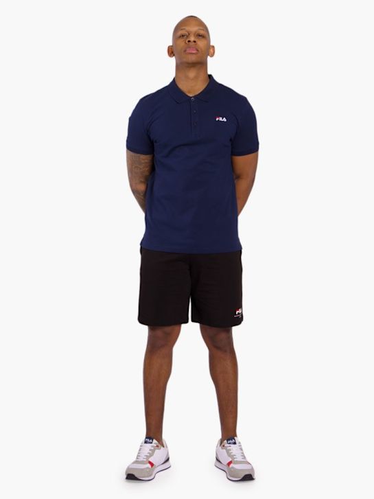 FILA Polo-Shirt Schwarz