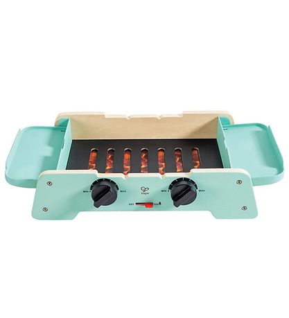 Hape Spiellebensmittel m. Ton/Licht - Holz - brutzelnde Griddle
