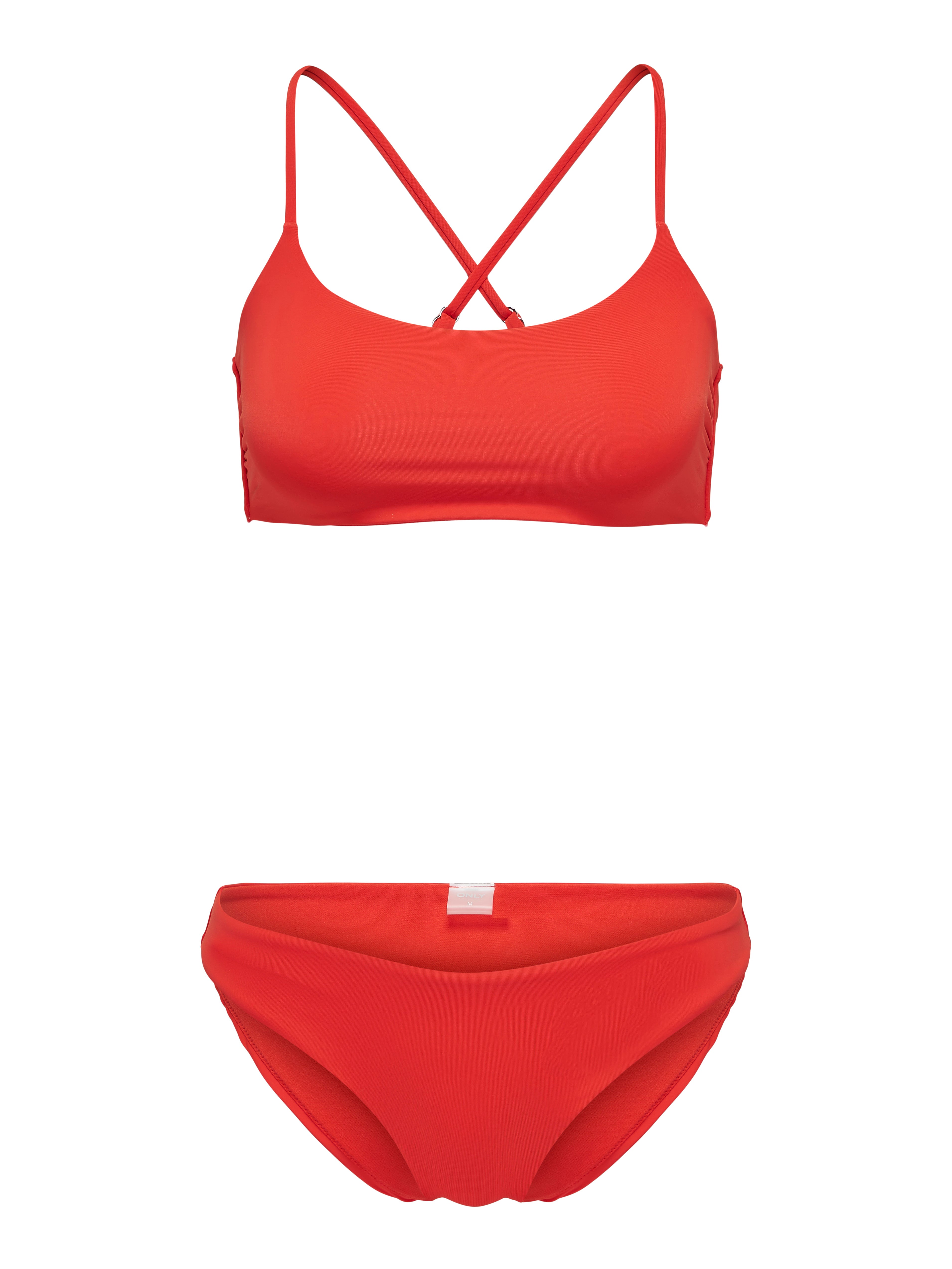 ONLSUSAN Bikini Set Fiery Red