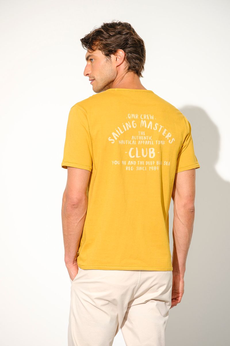 T-SHIRT COM PRINT SAILING MASTERS