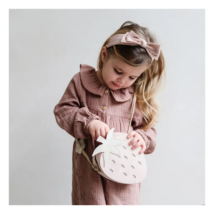 Mimi & Lula Sac à Main Strawberry | Rose