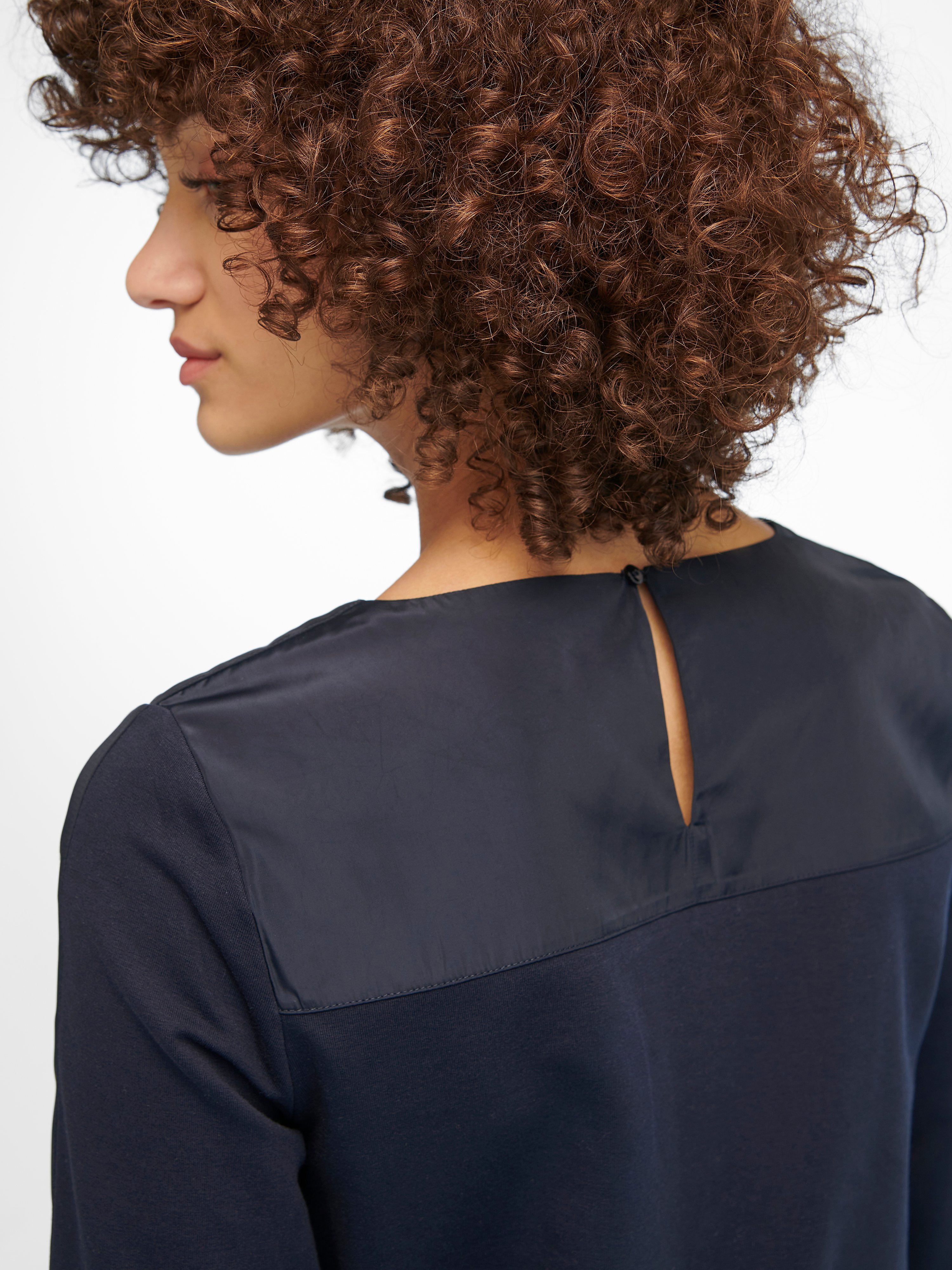 Jersey-Kleid mit 3/4-Arm