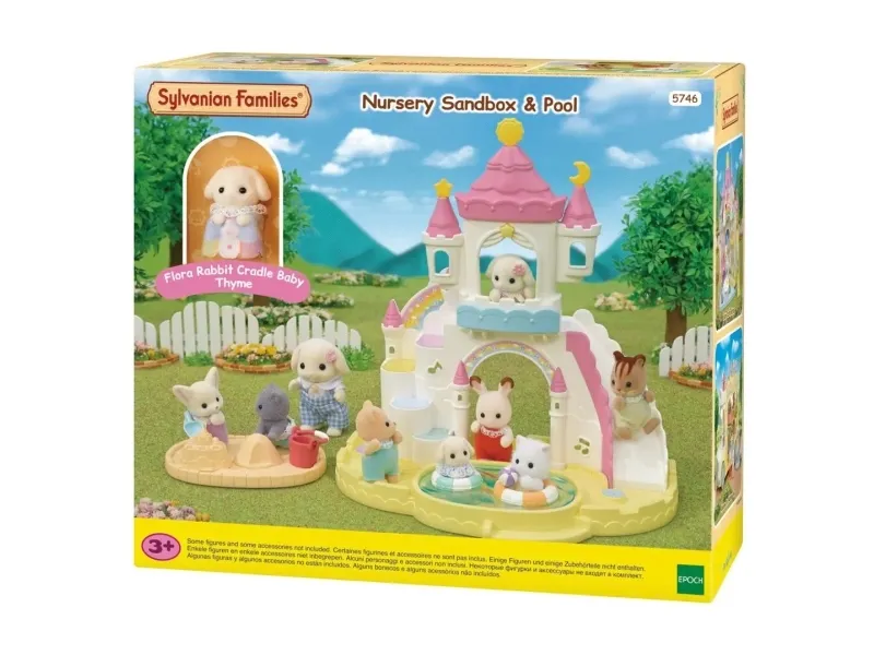Sylvanian Families Børnehave Sandkasse & Badebassin