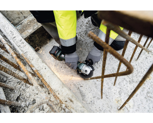 Metabo W 18 L 9-125 accu haakse slijper, zonder accu en lader
