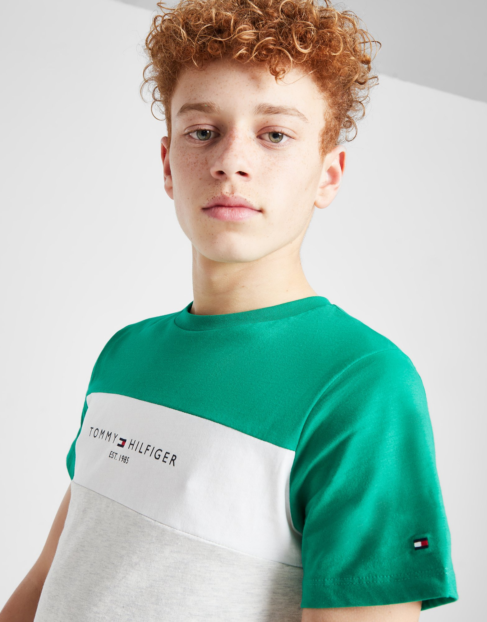 Tommy Hilfiger Ensemble T-shirt/Short Colour Block Junior