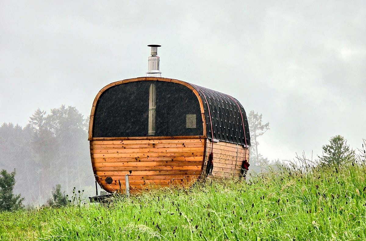 Mobile Sauna mieten Wangen im Allgäu (1 Tag)