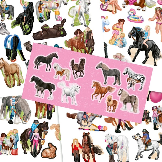 Miss Melody - Stickerbuch Pferd