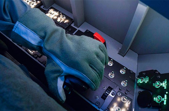 Flugsimulator Kampfjet F18 in Zürich