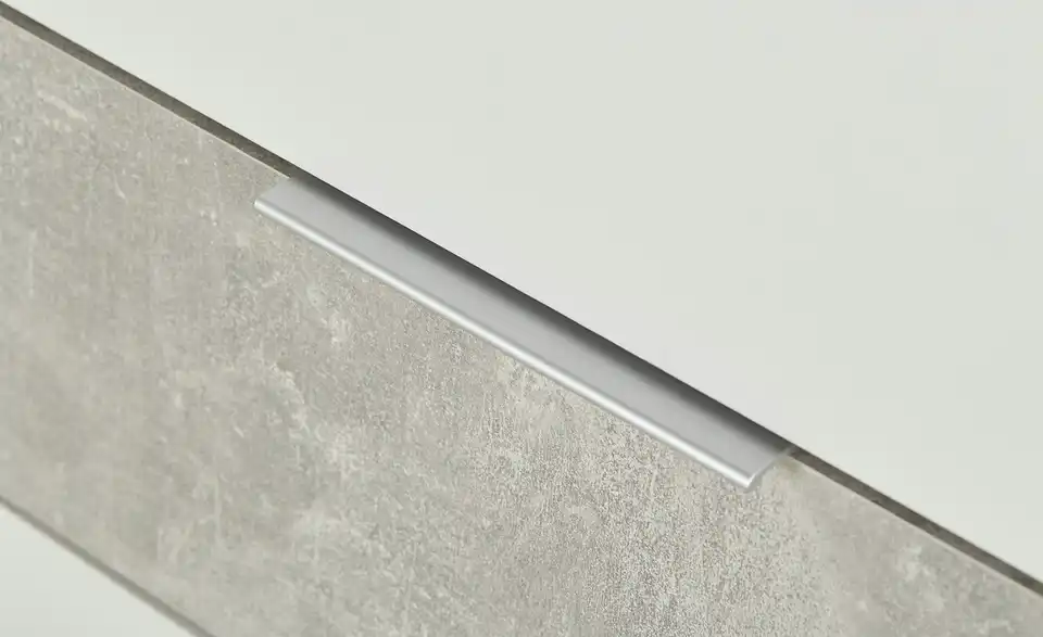 Nachtkommode Celina Weiß, Betonoptik 3 Stück