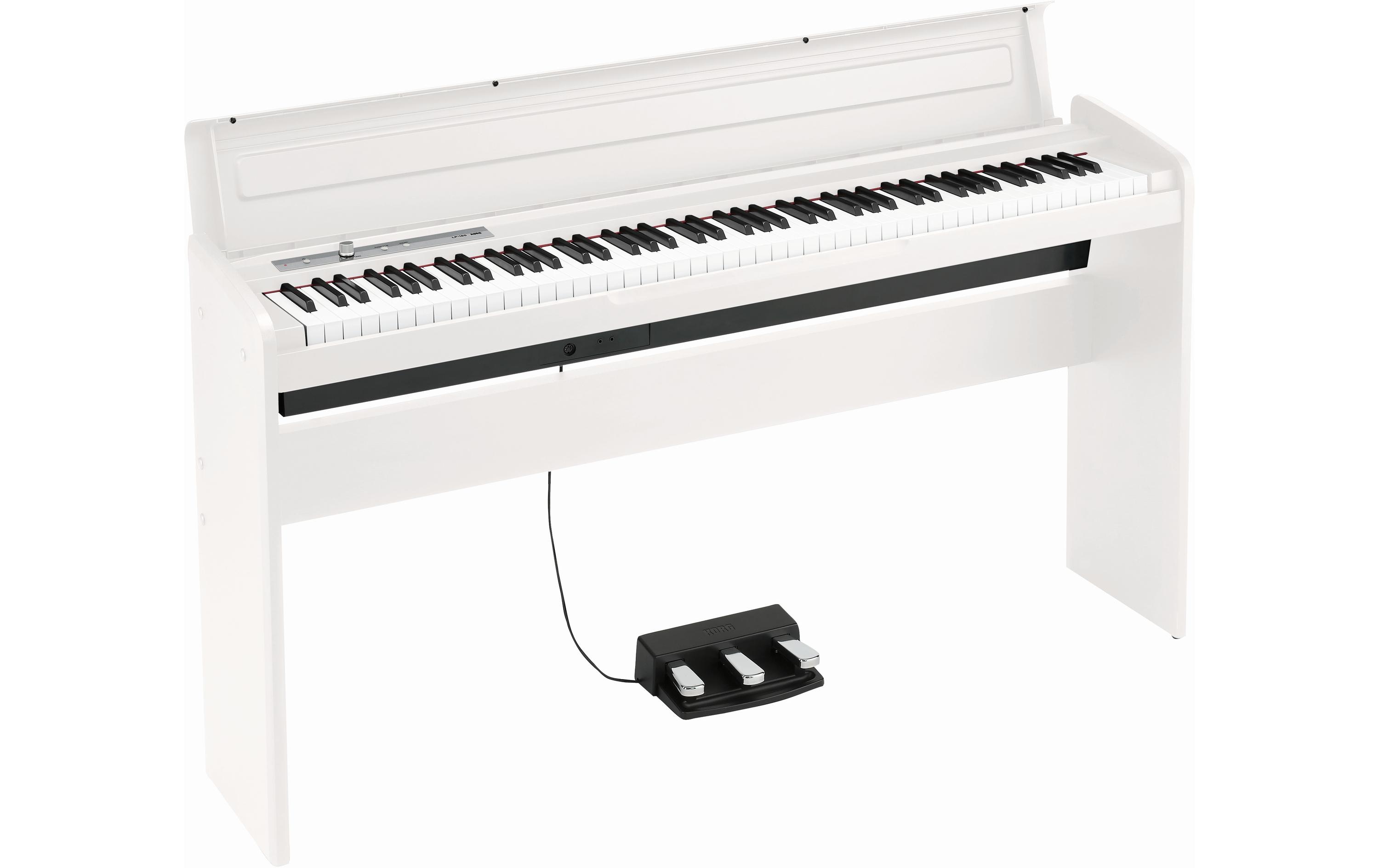 E-Piano LP-180 Weiss<br>Das neue Basismodell der KORG Digitalpiano-Serie