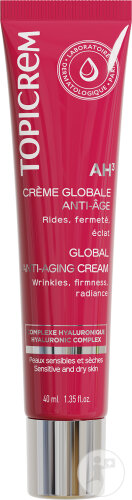 Topicrem AH3 Fluide Global Anti-Âge Peaux Sensibles Ou Normales À Mixtes Tube 40ml