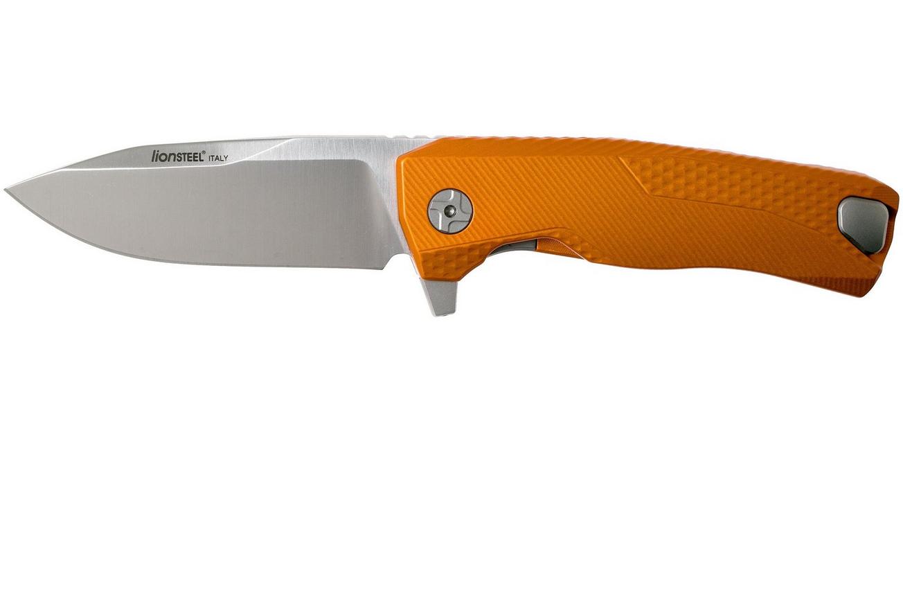LionSteel ROK Satin Orange Aluminium ROK A OS zakmes