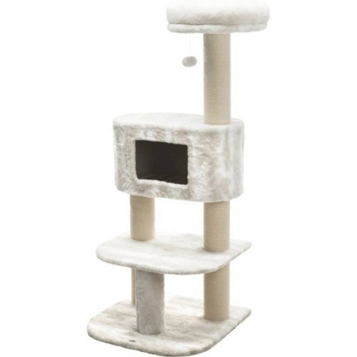 Poste arranhador grande para gatos brancos