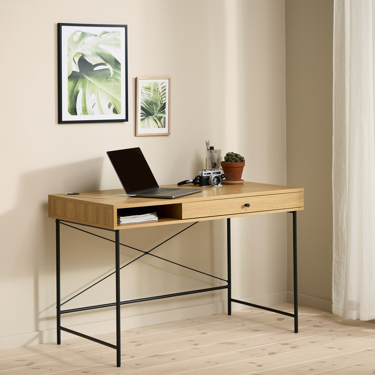 Bureau Berley 120x60 cm eiken