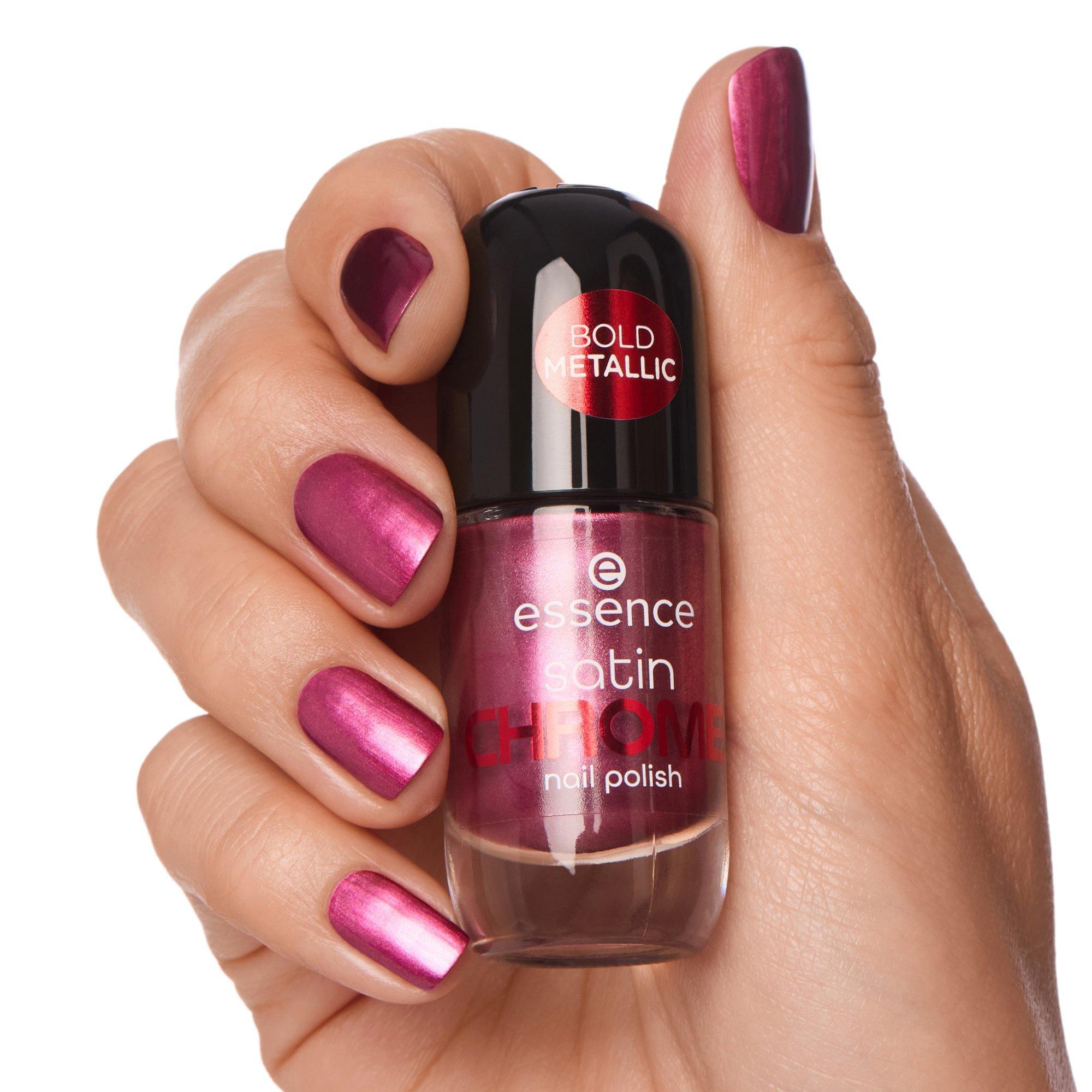 satin CHROME nail polish vernis à ongles
