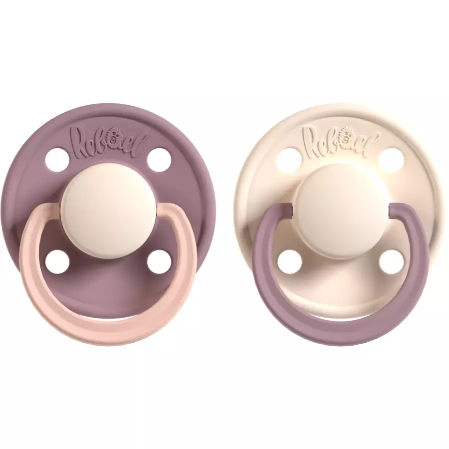 Rebael Schnuller 2er-Pack 0-6 M Misty Pearly PoodleFrosty Pearly Rhino