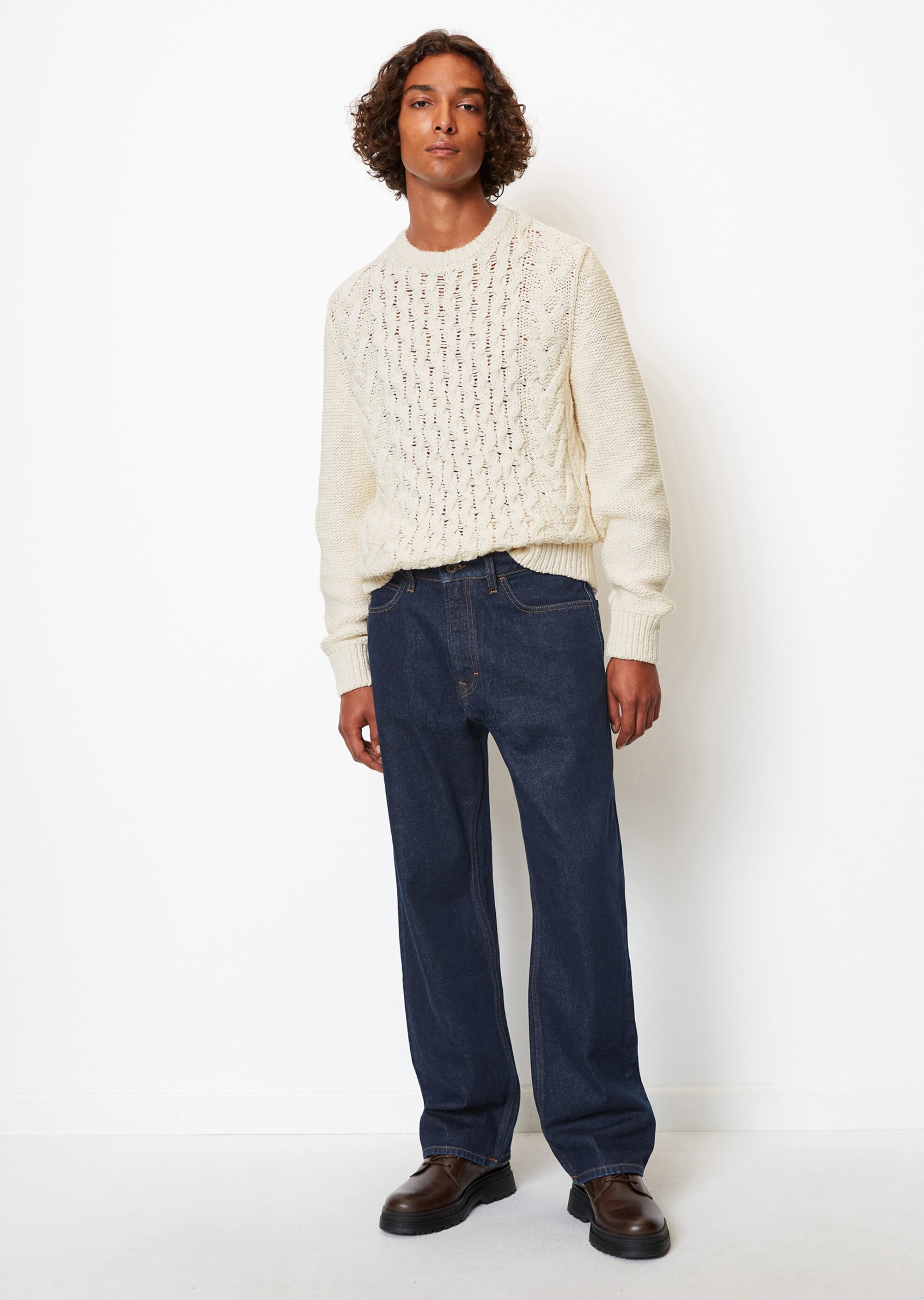 MO'P X CHEVIGNON Langarm-Pullover regular mit Zopfmuster