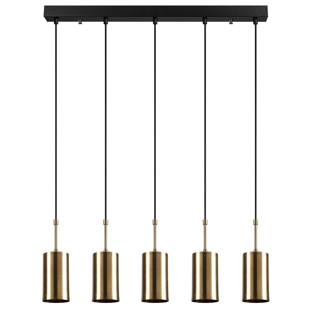 Opviq Suspension Kem noir/doré - 79x9x120 cm
