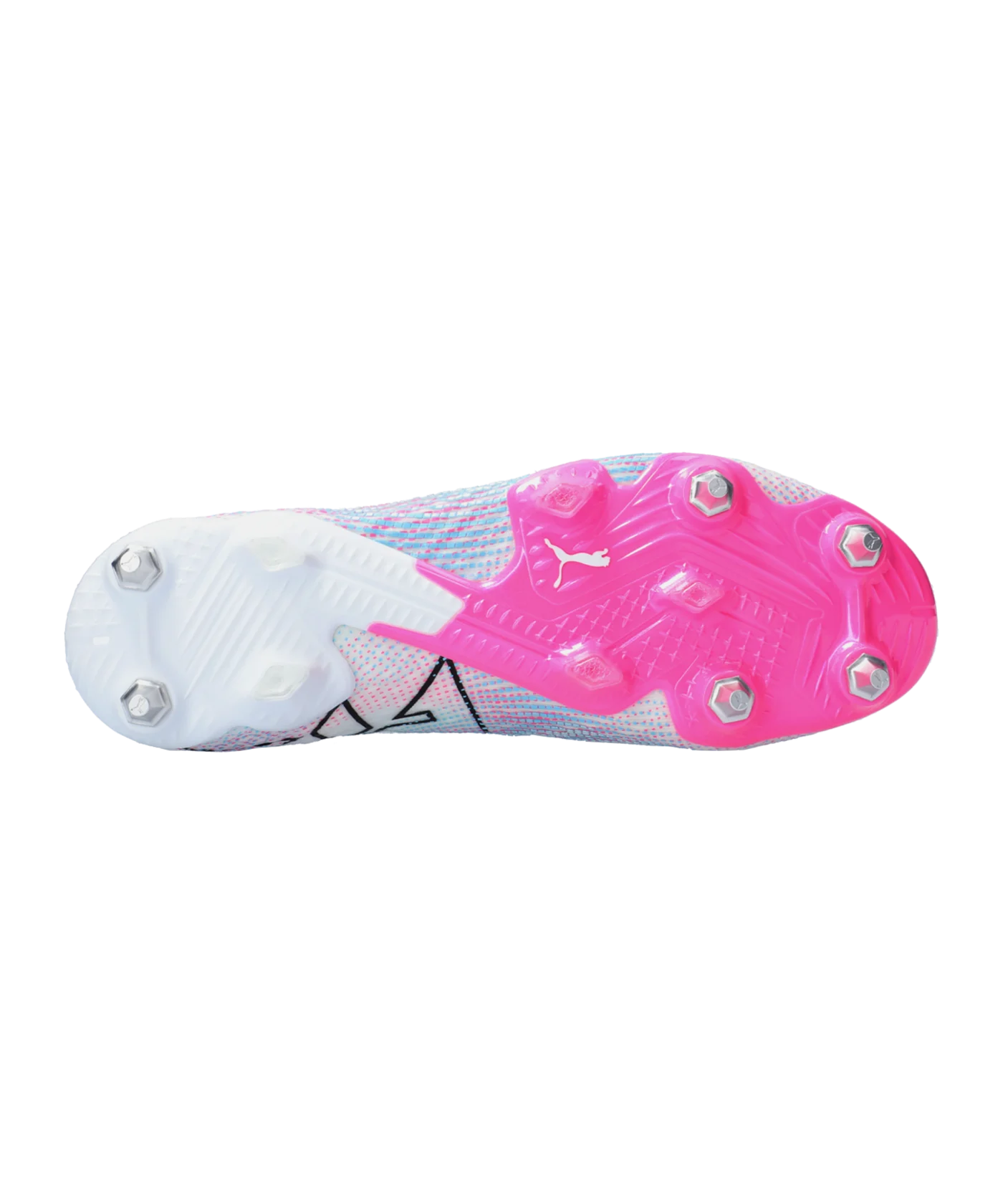 PUMA FUTURE 7 Ultimate MxSG Phenomenal Weiss Schwarz Pink F01