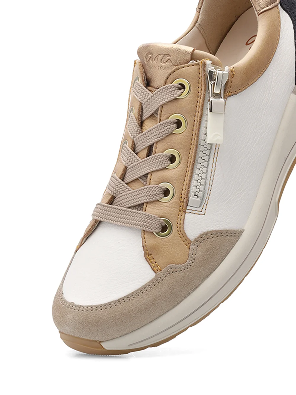 Sneaker Nara schwarz sand cream
