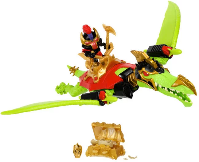 TRESOR X - PLAYSET PTERODACTYL  - L'OR DES DINOSAURES