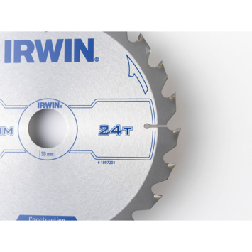 Irwin cirkelzaagblad 200x30,20&16 mm 24t