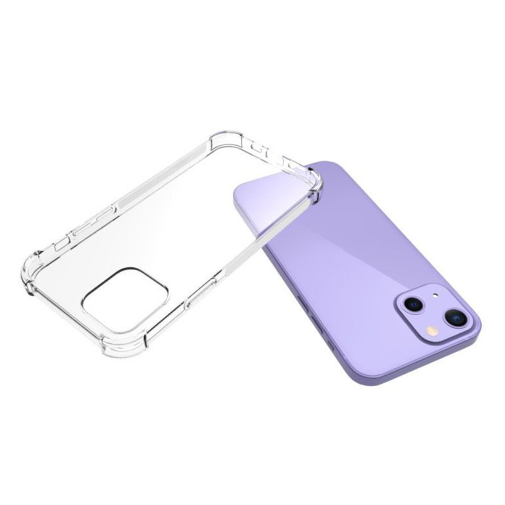 iPhone 13 Mini Gummi Hülle Air Cushion Fallschutz - Transparent