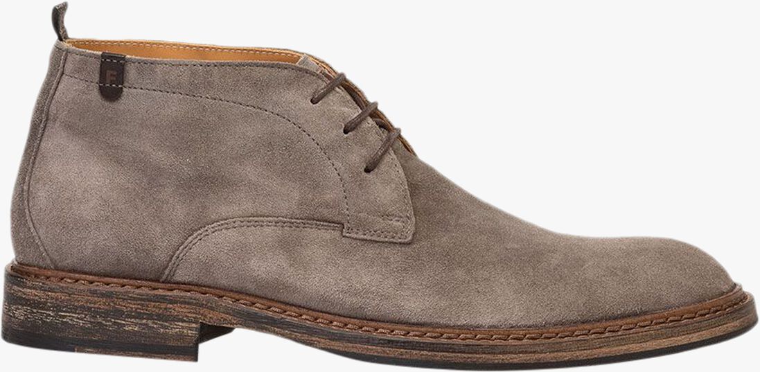 FLORIS VAN BOMMEL taupe floris van bommel veterschoenen sfm-50134