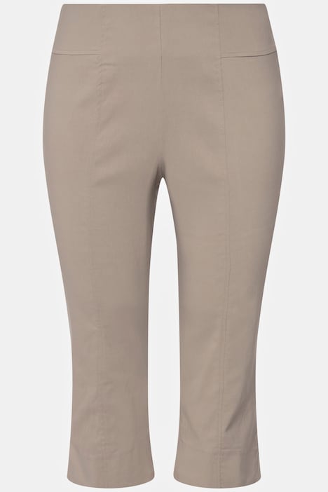 Bengalin-Capri, hochelastisch, knitterarm, Gummibund
