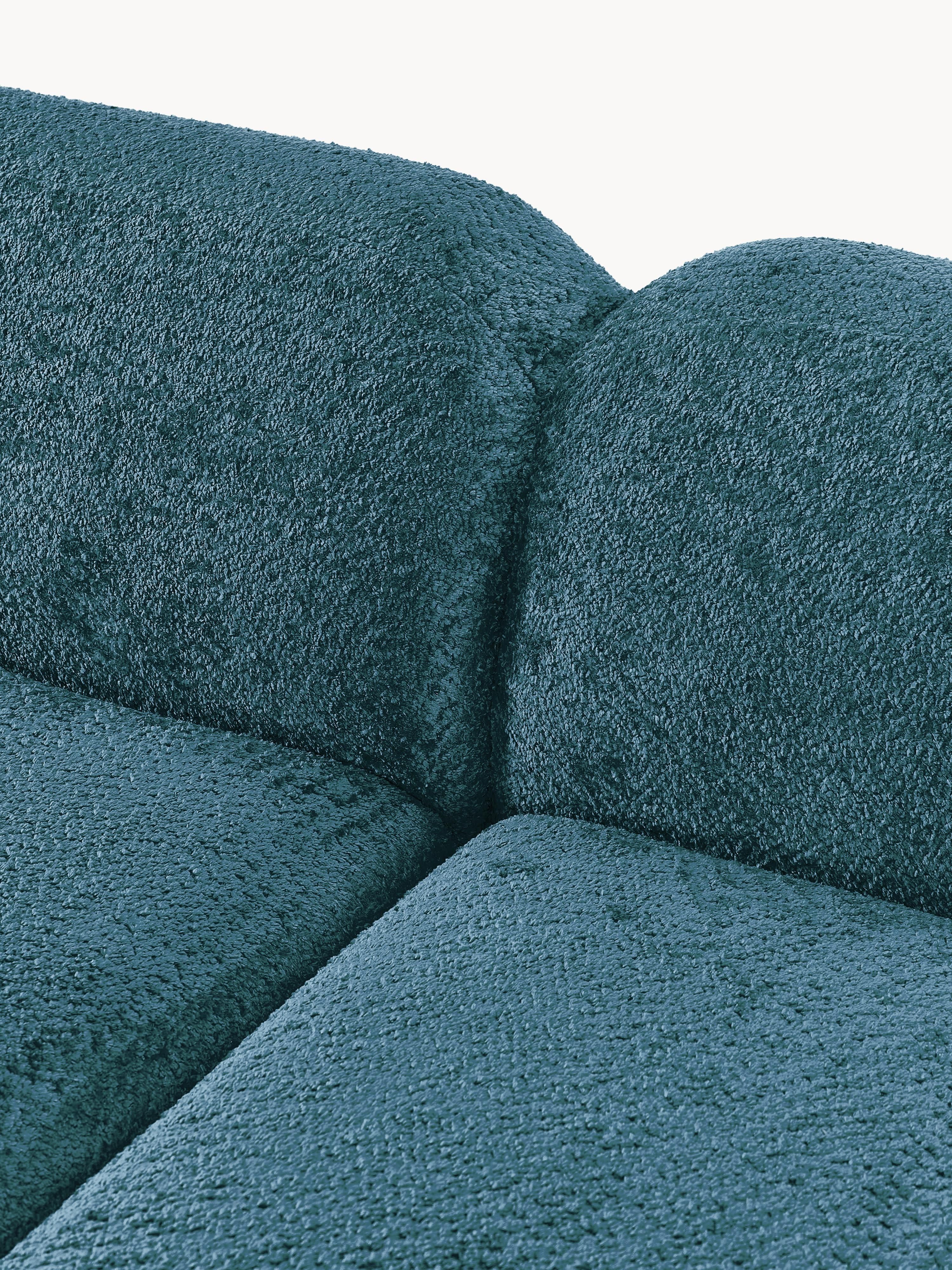 Modulaire bank Wolke (3-zits) van teddy bouclé