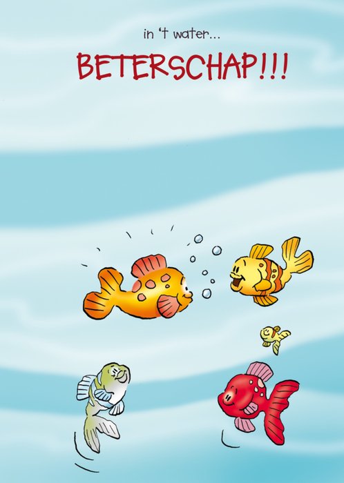 Doodles | Beterschapskaart | Vis