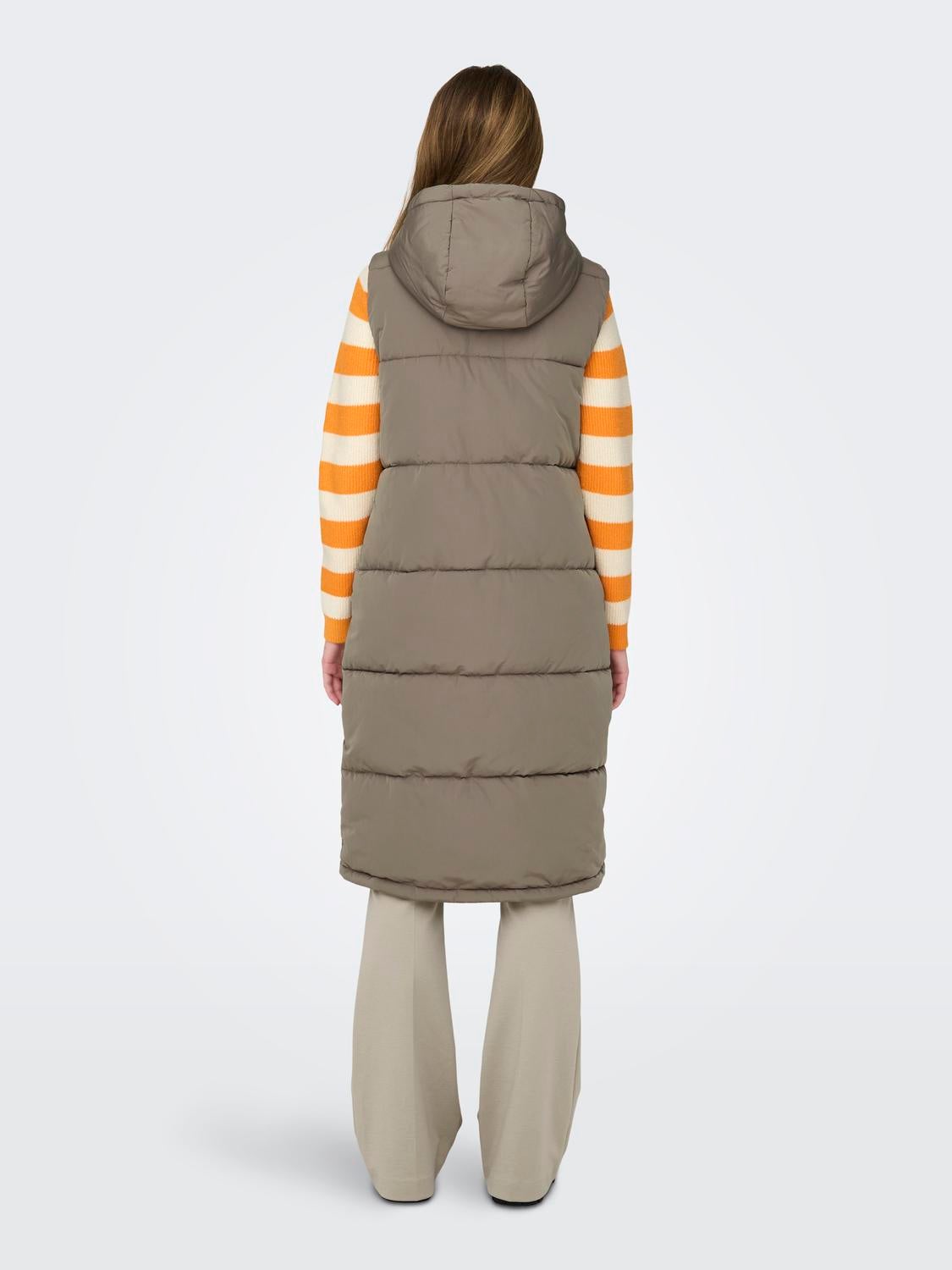 ONLALINA Steppweste Walnut