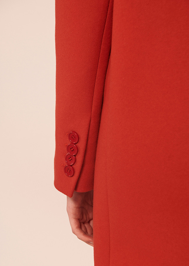 Manteau Mattierouge en velours de laine