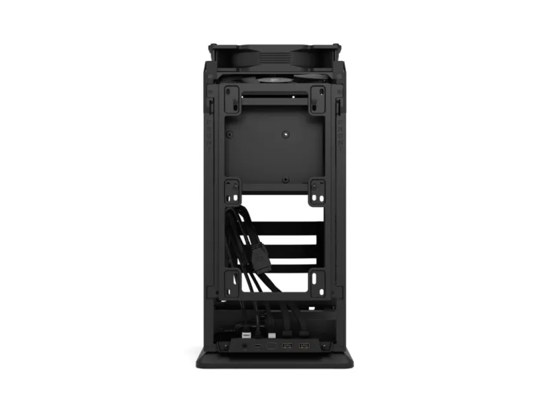 Fractal Design Mood - PC-etui - mini ITX - ingen strømforsyning (SFX / SFX-L) - lysegrå - USB/Audio/Mic