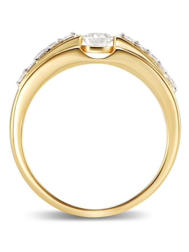 Brillant-Ring, 0,50 ct. SI, G-H
